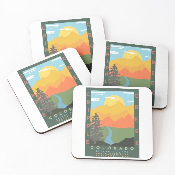 Item preview, Cripple Creak Colorado Travel Poster designed and sold by igracewilson.