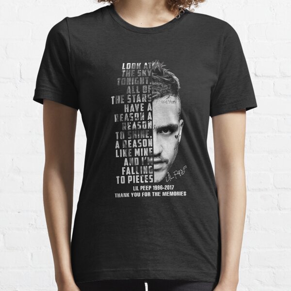 Lil Peep Remember 1996-2017 Camiseta esencial