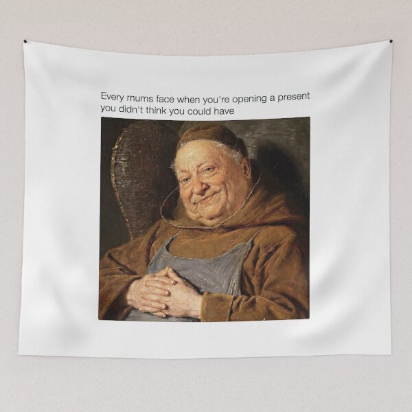 Item preview, Funny Medieval art meme Every mums face when you're opening a present you didn't think you could have designed and sold by MindChirp.