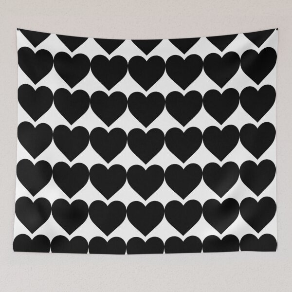 Item preview, Black Heart | Patterned designed and sold by NobodysHero.