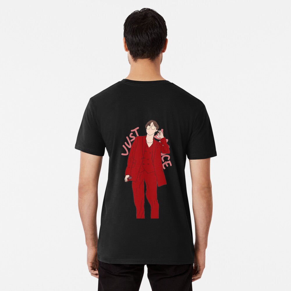 J-Hope Just Dance Red Suit - BTS Outline Fanart Sticker for Sale by  okaylex