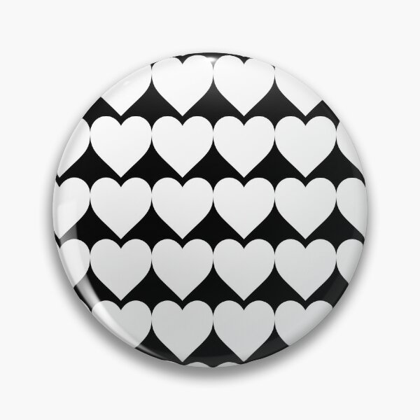 Item preview, Black & White Love Heart designed and sold by NobodysHero.
