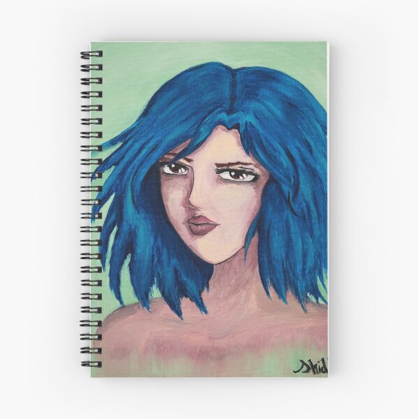 Item preview, Blue Hair in Oil designed and sold by Sheccid.