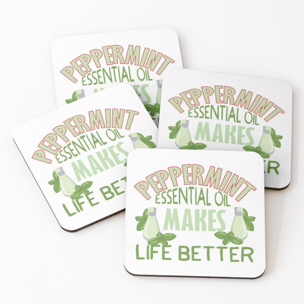 Item preview, PEPPERMINT ESSENTIAL OIL MAKES LIFE BETTER designed and sold by dhajr.