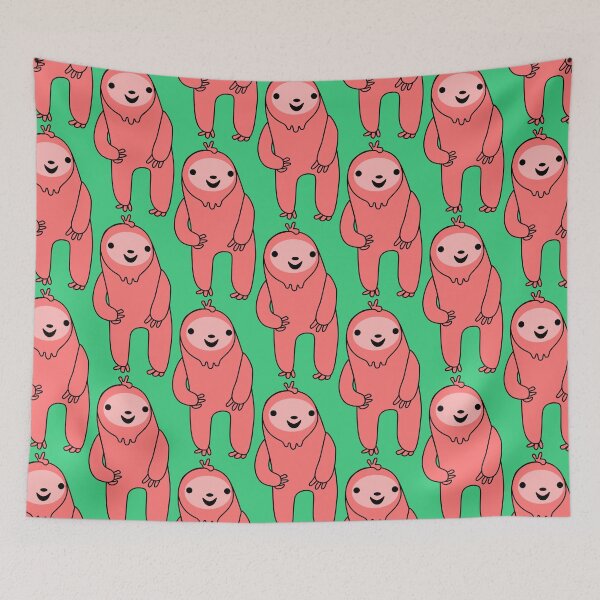 Item preview, Excited Red Sloth designed and sold by SubtleSplit.