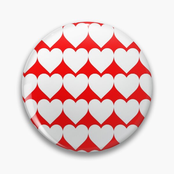 Item preview, Red And White Love Heart designed and sold by NobodysHero.