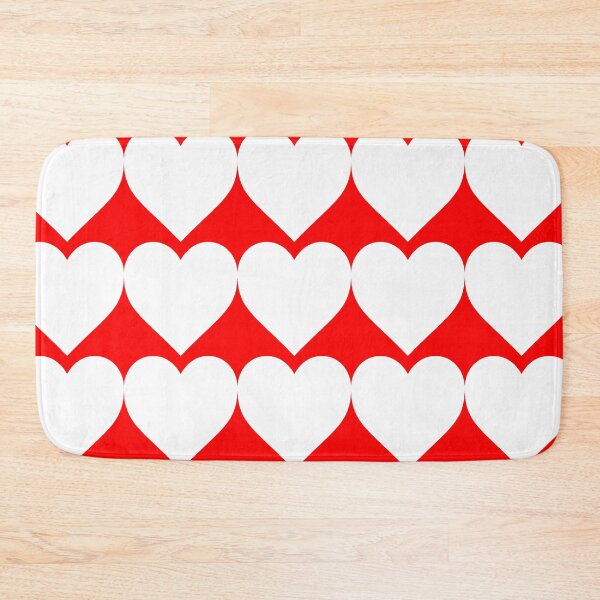 Item preview, Red And White Love Heart designed and sold by NobodysHero.