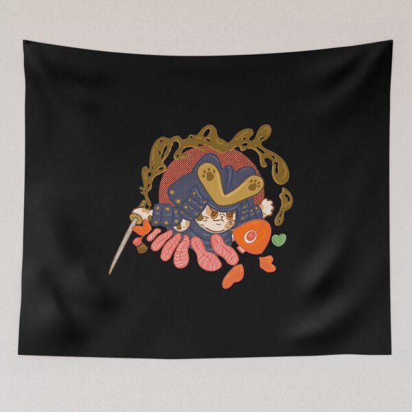 Item preview, Neko Samurai designed and sold by fluffymafi.