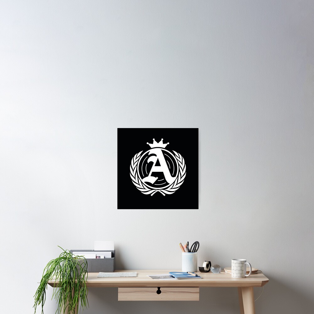 anomic-logo-black-poster-by-anomic-redbubble