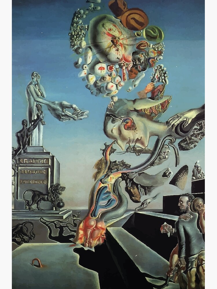 Salvador Dali | Playing in the Dark Canvas sold by Elliot S weissbluth ...