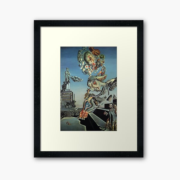 Salvador Dali | Playing in the Dark Framed Art Print