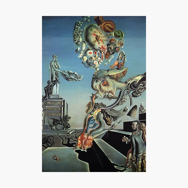 Salvador Dali | Playing in the Dark Photographic Print