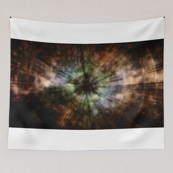 Item preview, Abstract Dark Iris with Red Rings and Thin Light Rays designed and sold by IncrediVFX.