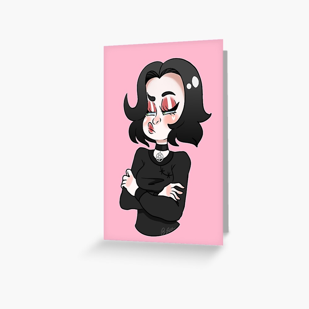 Doomer Girl (SFW Version) | Greeting Card