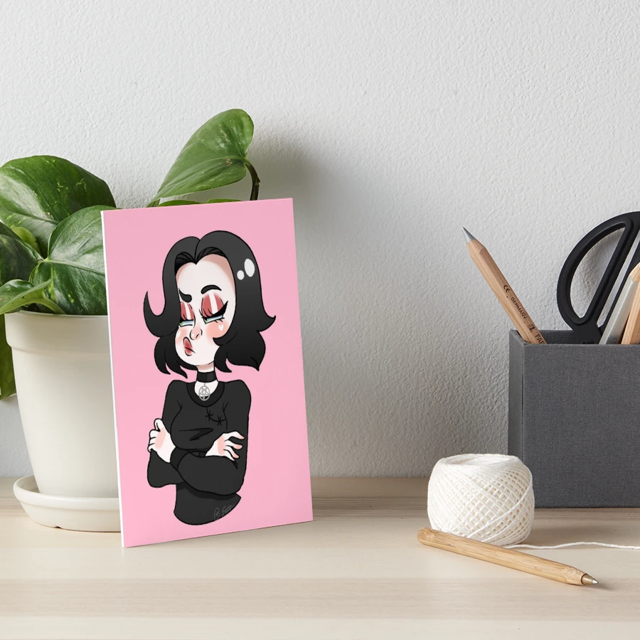 Doomer Girl Meme | Art Board Print