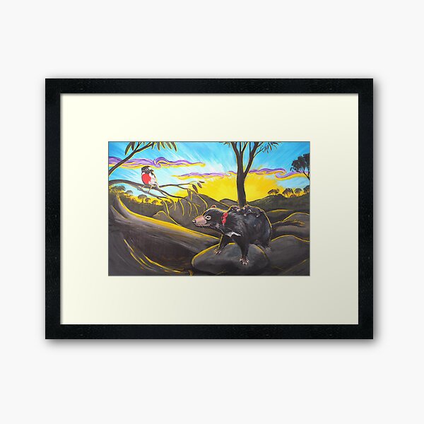 Return to the Den Framed Art Print