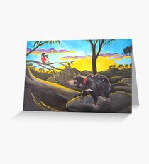 Return to the Den Greeting Card