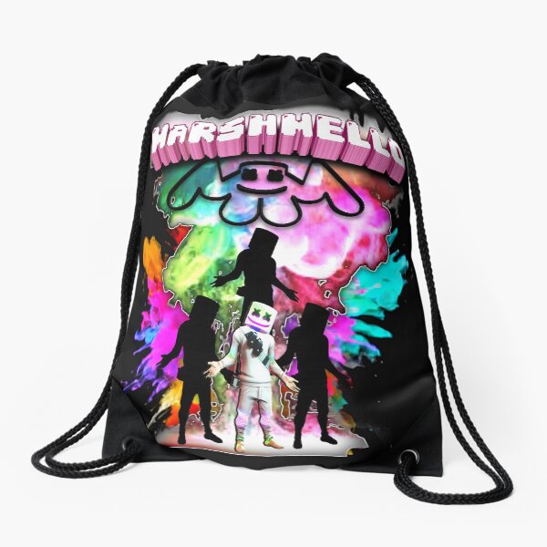 MarshMello shadow colors Drawstring Bag