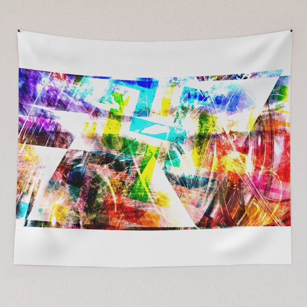 Item preview, Extremely Detailed Abstract Rainbow Colored Moving Textures designed and sold by IncrediVFX.