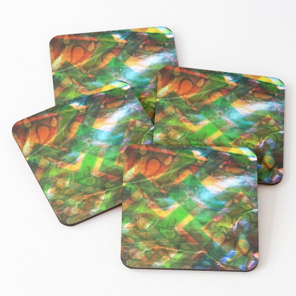 Item preview, Abstract Olive Colors with Complicated Moving Textures designed and sold by IncrediVFX.