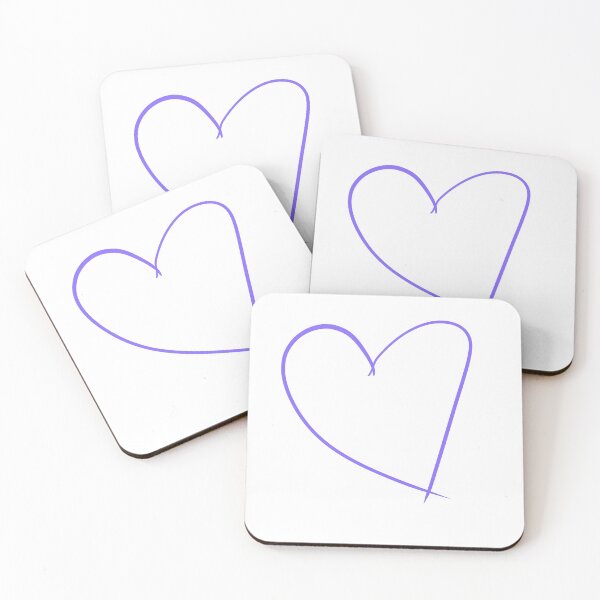 Item preview, Purple Heart Outline designed and sold by consart.