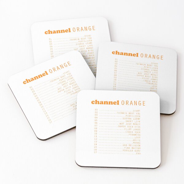 Item preview, Channel Orange Songs designed and sold by EuphoricRice.