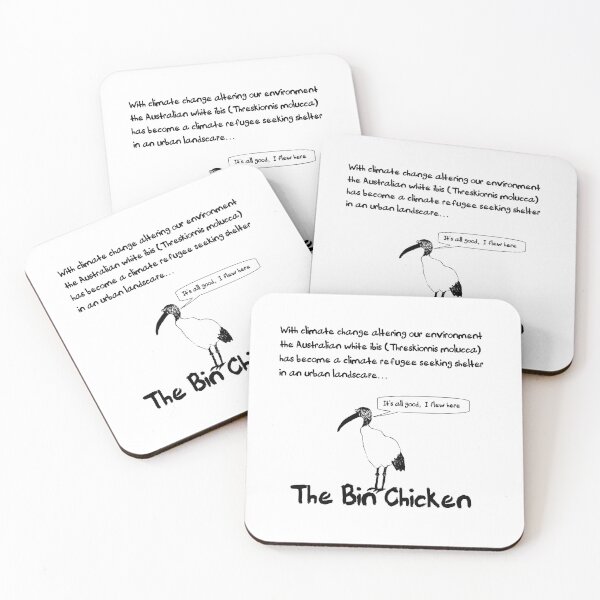 Item preview, Bin Chicken Refugee designed and sold by McBinChicken.