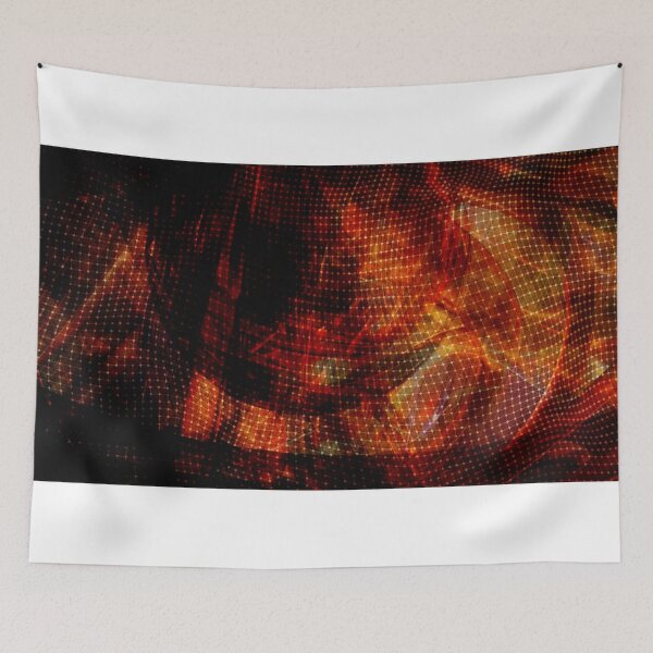 Item preview, Dark Orange Mesh Zooming In and Out on Abstract Texture designed and sold by IncrediVFX.