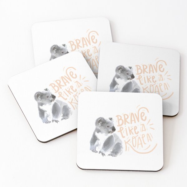 Item preview, Brave like a Koala  designed and sold by theseakiwi.