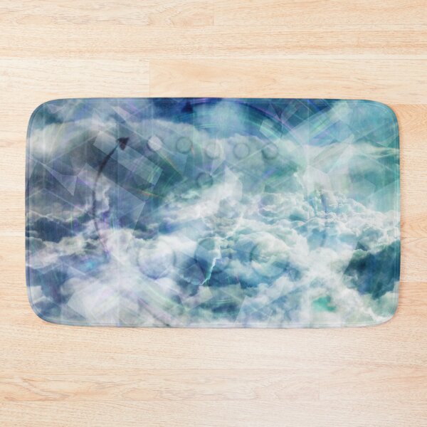 Item preview, Cloudy Sky with Abstract Overlayed Symbols and Refracting Light Beams designed and sold by IncrediVFX.