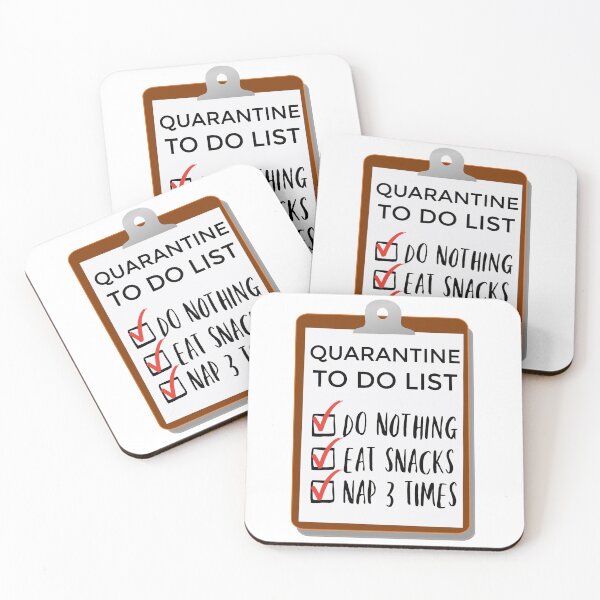 Item preview, QUARANTINE MEMES TO DO LIST INTROVERTS CORONA VIRUS COVID-19 CHINESE FLU 2020 designed and sold by Nextlevellife.