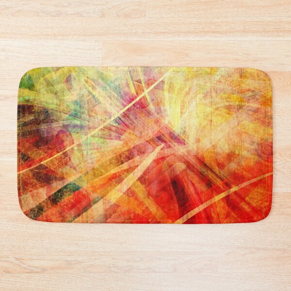 Artikelvorschau, Geometric Red and Yellow Strips on Detailed Texture entworfen und verkauft von IncrediVFX.