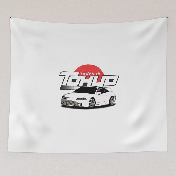 Item preview, White 1996 Eclipse Tuned In Tokyo designed and sold by Enthusiast Designs.
