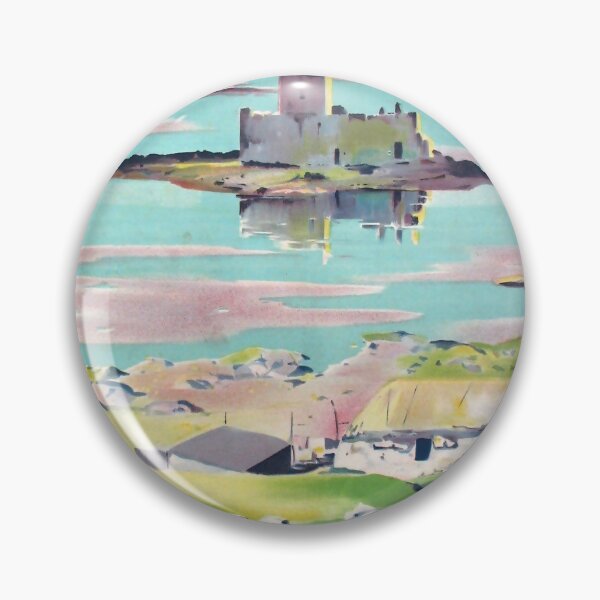 Item preview, Scotland vintage travel poster designed and sold by stickart-marek.