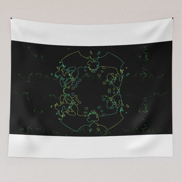 Item preview, Abstract Tangent Mandelbrot Trippy Fractal for Projecting on Walls designed and sold by IncrediVFX.