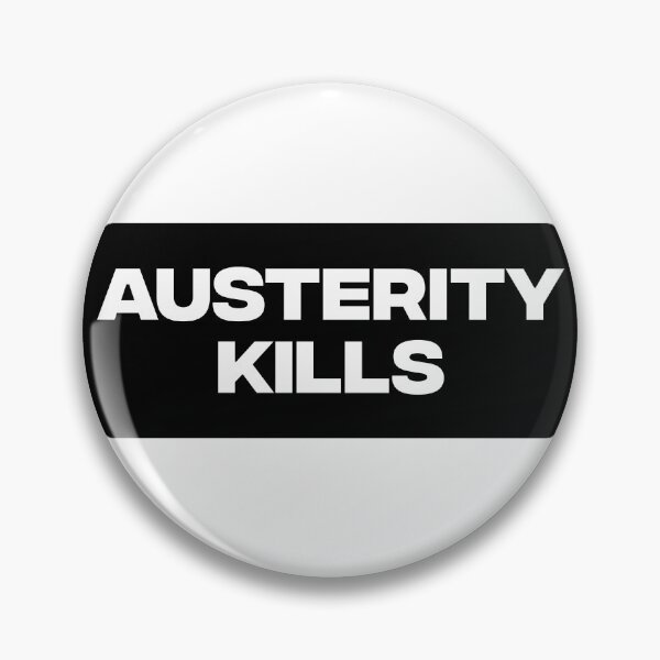 Item preview, Austerity Kills designed and sold by Picket Club.