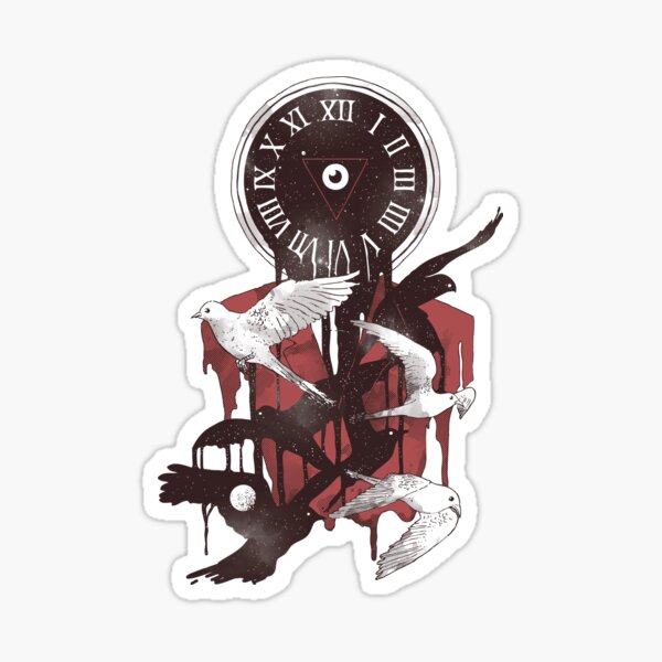 Existence in Time and Space Sticker