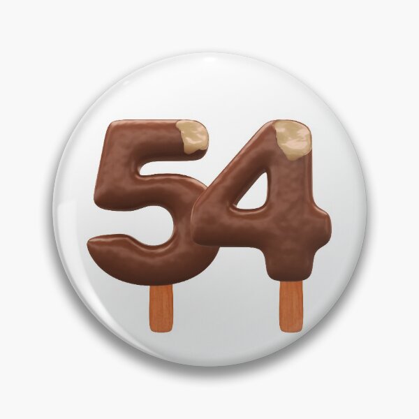 Item preview, 54 Ice Cream Fifty Four Number 3d Chocolate designed and sold by HelloFromAja.