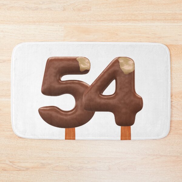 Item preview, 54 Ice Cream Fifty Four Number 3d Chocolate designed and sold by HelloFromAja.