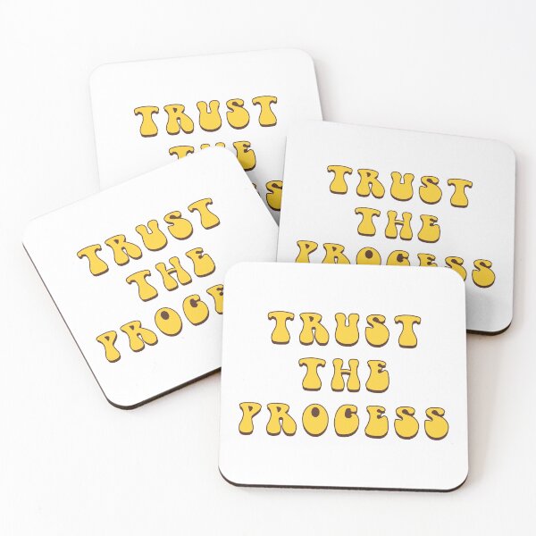Item preview, Trust The Process - Yellow Vintage designed and sold by NobodysHero.