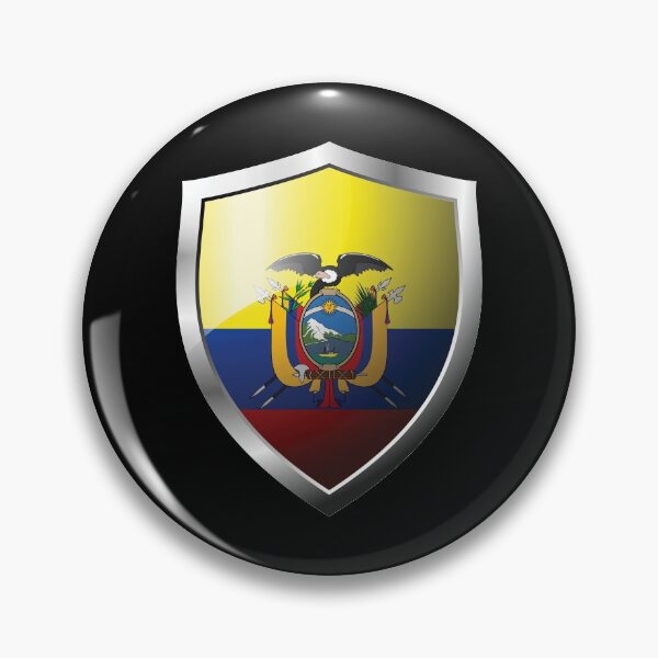 Item preview, Strong Ecuador Flag Shield Country designed and sold by HelloFromAja.