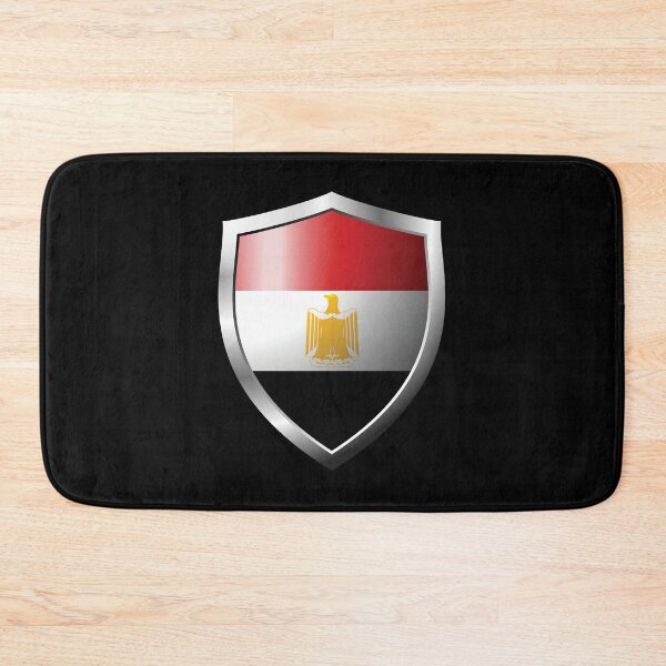 Item preview, Strong Egypt Flag Shield Country designed and sold by HelloFromAja.