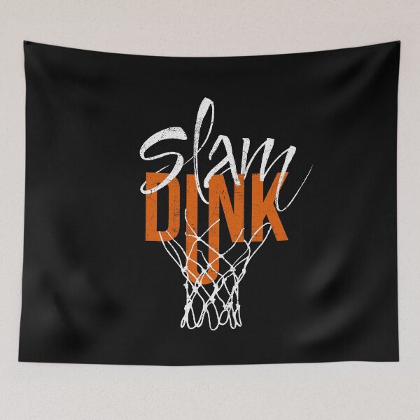 Item preview, slam dunk net typography design designed and sold by COURT-VISION.