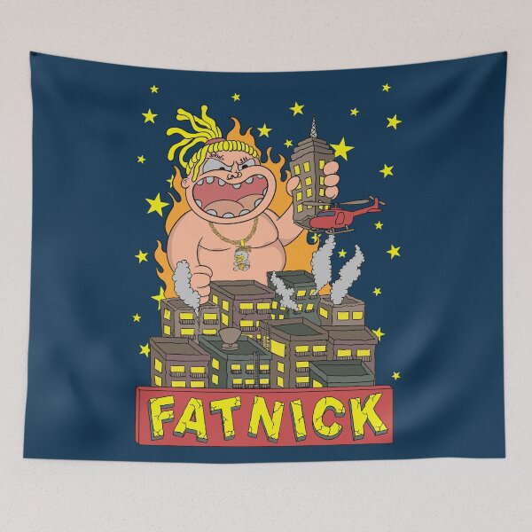 Item preview, FAT NICK GODZILLA DESIGN designed and sold by jason tully.