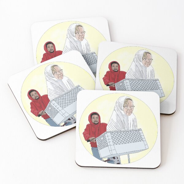 Usman and Lisa - 90 day fiance Coasters (Set of 4)