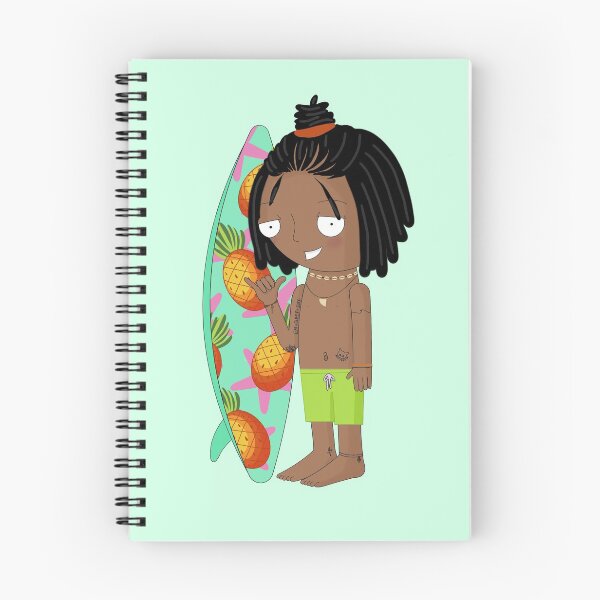Item preview, Cool Surfer Dude Cartoon designed and sold by ArtyFartyParty.