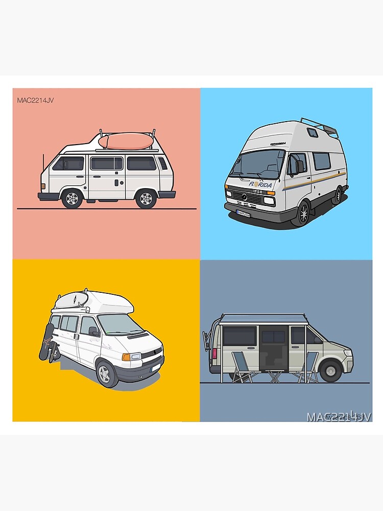 Our Campervans - rocking the streets since 1988 by MAC2214JV