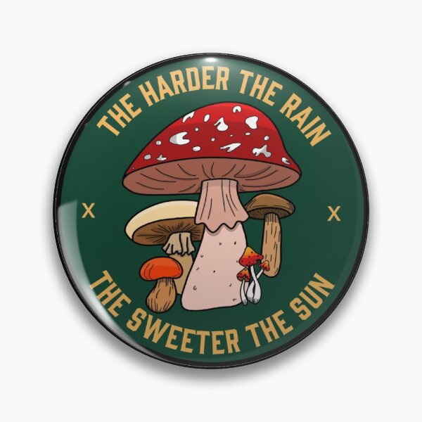 hozier mushroom Pin