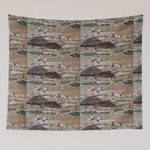 Item preview, Diving in River designed and sold by BasantSoni.