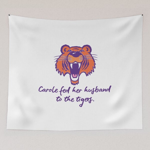 Item preview, CAROLE FED HUSBAND TIGER designed and sold by raffitidesign.